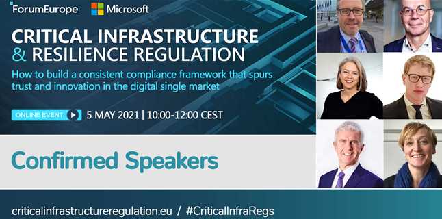 Just one week to go until our Critical Infrastructure & Resilience Regulation event with Microsoft